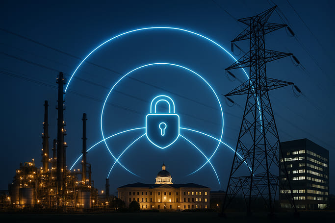 Infraestrutura óptica e engenharia para operações críticas