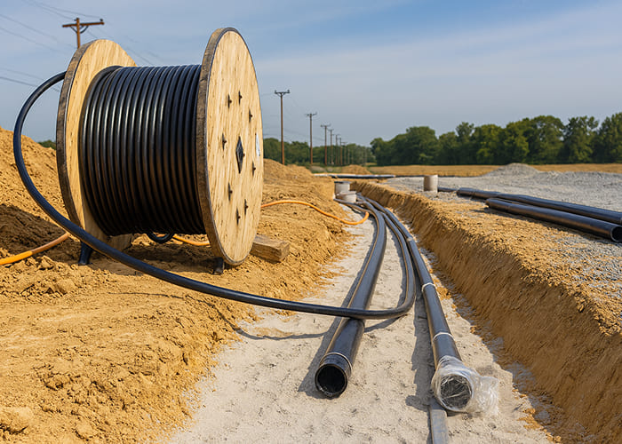 Lançamento aéreo e subterrâneo